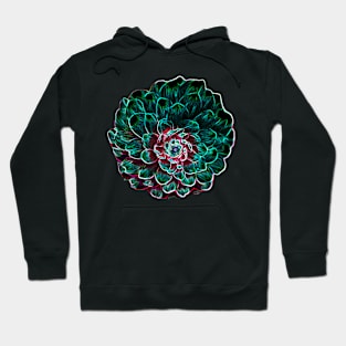 flower negativ Hoodie